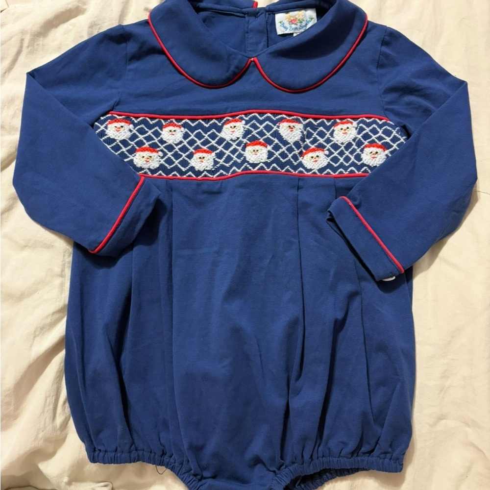24M Christmas Smock by Busy Bee Smocks